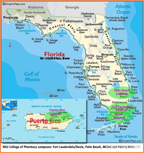 MAP West Palm Beach Florida Map